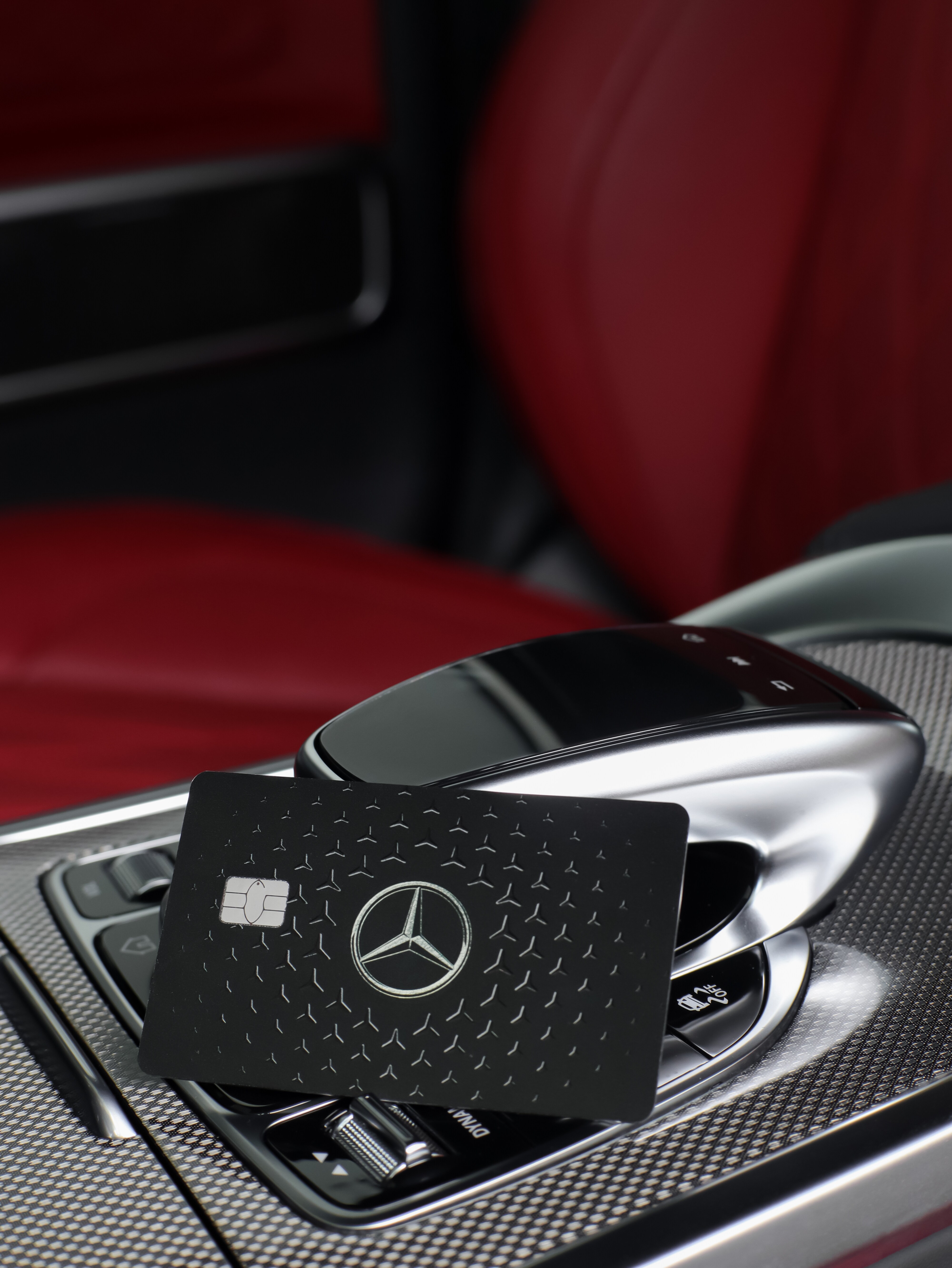 Mercedes-Benz Card | Brand | Mercedes-Benz A Mercedes-Benz Card inside a G class Mercedes-Benz
